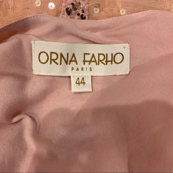Orna Farho Pink Haltered Dress Altered - Picture 8 of 8